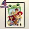 Toy Story 5 Disney Movie 2026 Hi Let’s Play Home Decor Poster Canvas