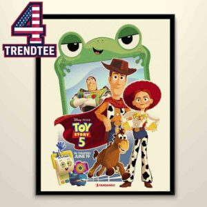 Toy Story 5 Disney Movie 2026 In Theaters June 19th Home Decor Poster Canvas