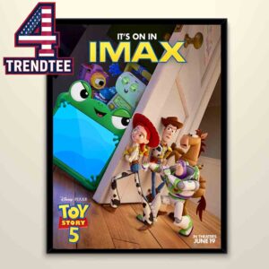 Toy Story 5 Movie 2026 Disney Pixar In Theaters June 19th Home Decor Poster Canvas