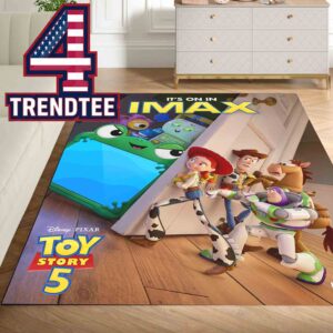 Toy Story 5 Movie 2026 Disney Pixar In Theaters June 19th Home Decor Rug Carpet