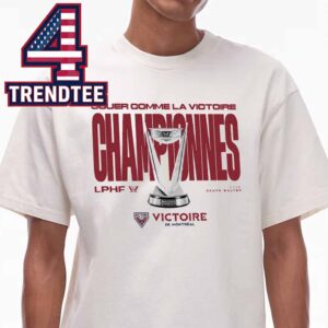 Victoire De Montreal 2026 PWHL Walter Cup Champions Montreal Victoire Stadium Big Cup Unisex T-Shirt