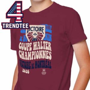 Victoire De Montreal 2026 PWHL Walter Cup Champions Montreal Victoire Stadium Chances Unisex T-Shirt