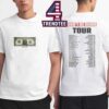 ASAP Rocky Don’t Be Dumb 2026 Tour Smiley Dateback Two Sided T-Shirt