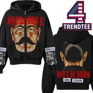 ASAP Rocky Don’t Be Dumb 2026 Tour Shadowban Zip Hoodie