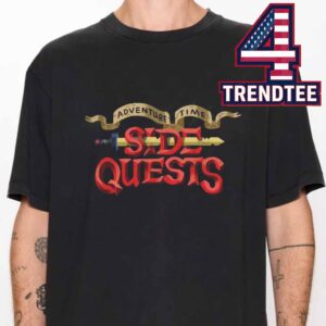 Adventure Time Side Quests Logo Unisex T-Shirt