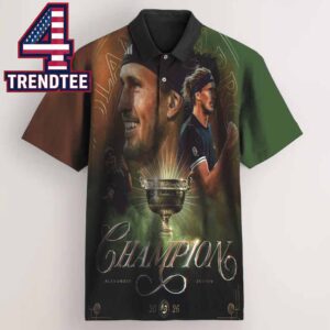 Alexander Zverev 2026 Roland Garros Champions Polo Shirt