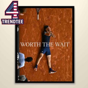 Alexander Zverev 2026 Roland Garros Champions Worth The Wait Home Decor Poster Canvas