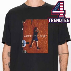 Alexander Zverev 2026 Roland Garros Champions Worth The Wait Unisex T-Shirt