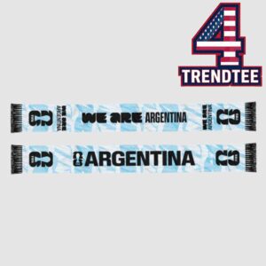 Argentina FIFA World Cup 2026 We Are Argentina Scarf
