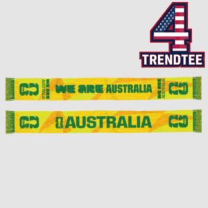 Australia FIFA World Cup 2026 We Are Australia Scarf