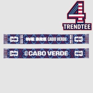 Cabo Verde FIFA World Cup 2026 We Are Cabo Verde Scarf