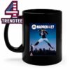 Caleb Williams Madden 27 Cover Deluxe Edition NFL Chicago Bears Ceramic Mug Cup
