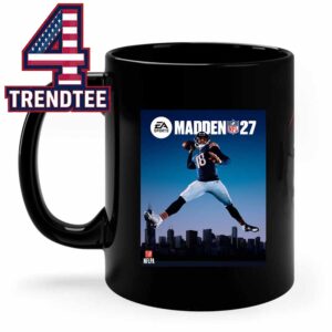 Caleb Williams Madden 27 Cover Chicago Bears NFL Ceramic Mug Cup