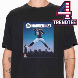 Caleb Williams Madden 27 Cover Chicago Bears NFL Unisex T-Shirt