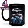 Caleb Williams Madden 27 Cover Chicago Bears NFL Ceramic Mug Cup