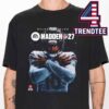 Caleb Williams Madden 27 Cover Chicago Bears NFL Unisex T-Shirt