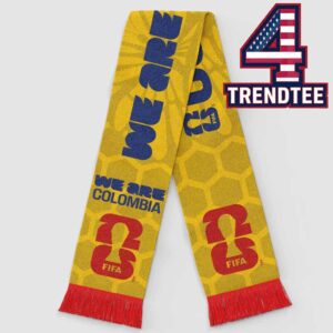 Colombia FIFA World Cup 2026 We Are Colombia Scarf