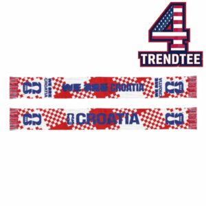 Croatia FIFA World Cup 2026 We Are Croatia Scarf