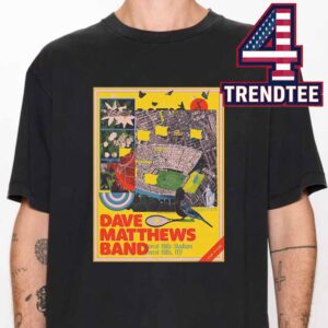 Dave Matthews Band Forest Hills Stadium 2026 NY June 10th Unisex T-Shirt