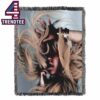 Ellie Goulding I Know Too Much Album Cover Signature Hooded Fleece Woven Blanket