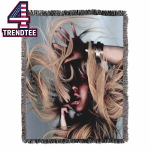 Ellie Goulding I Know Too Much Album Cover Hooded Fleece Woven Blanket
