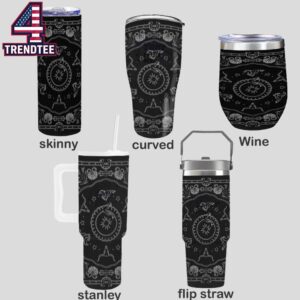Euphoria Banada Print Wine Stanley Flip Straw Cup Tumbler
