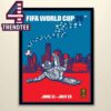 FIFA World Cup 2026 Boston Host City June 11th To July 19th Home Decor Poster Canvas
