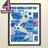 FIFA World Cup 2026 San Francisco Bay Area Host City June 11th To July 19th Home Decor Poster Canvas