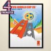FIFA World Cup 2026 Seattle Host City June 11th To July 19th Home Decor Poster Canvas