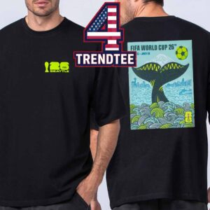 FIFA World Cup 2026™ Seattle Poster Two Sided T-Shirt