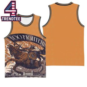 Foo Fighters Strawberry Arena 2026 Stockholm June 12th Basketball Jersey