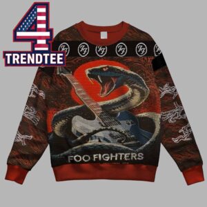Foo Fighters Unity Arena Oslo 2026 June 10th Christmas Ugly SweatShirt