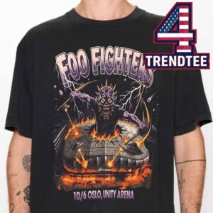 Foo Fighters Unity Arena Oslo 2026 June 10th Classic T-Shirt