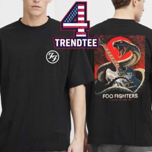 Foo Fighters Unity Arena Oslo 2026 June 10th Two Sided T-Shirt