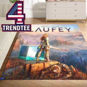 God Of War Laufey Cover Art Home Decor Rug Carpet