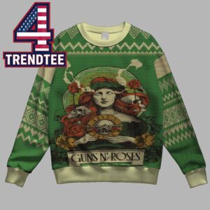 Guns N’ Roses 3Arena 2026 Dublin Ireland June 10th Christmas Ugly Sweater