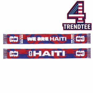 Haiti FIFA World Cup 2026 We Are Haiti Scarf