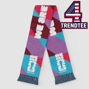 Host City Atlanta FIFA World Cup 2026 We Are Atlanta Scarf