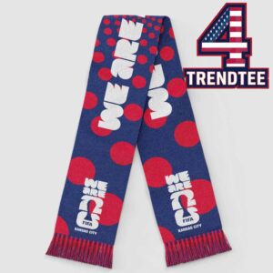 Host City Kansas City FIFA World Cup 2026 We Are Kansas Scarf