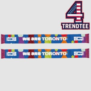 Host City Toronto FIFA World Cup 2026 We Are Toronto Scarf