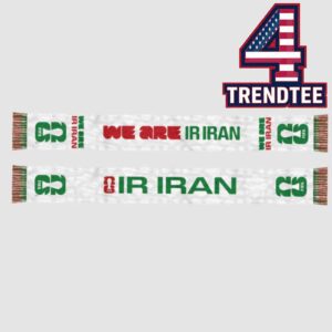 Iran FIFA World Cup 2026 We Are Iran Scarf