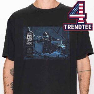 Jack White Klub Studio 2026 Krakow Poland 2nd June Unisex T-Shirt