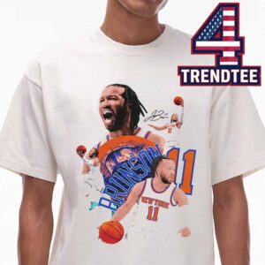 Jalen Brunson New York Knicks Signature Unisex T-Shirt