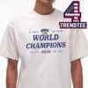Leijonat 2026 IIHF Men’s World Champions Gold Medal Unisex T-Shirt