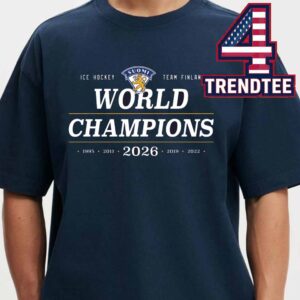 Leijonat 2026 IIHF Men’s World Champions Gold Medal Unisex T-Shirt