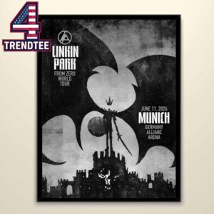 Linkin Park Allianz Arena 2026 Munich Signed From Zero Tour June 11th Home Decor Poster Canvas