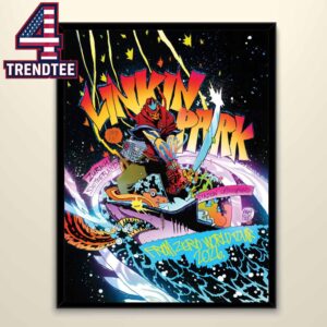 Linkin Park Stadion Letzigrund 2026 Zurich Signed From Zero Tour June 30th Home Decor Poster Canvas
