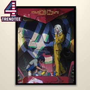 Linkin Park Visarno Arena 2026 Florence From Zero Tour June 26th Home Decor Poster Canvas