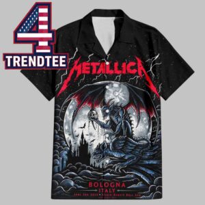 Metallica M72 Bologna 2026 Stadio Renato Dall’Ara Aloha Hawaiian Shirt