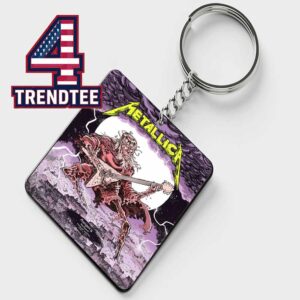 Metallica Puskas Arena 2026 Hungary June 11th Limited Acrylic Wood Keychain